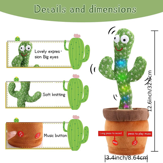 WHISPY™-Cacto Dancing Cactus Plush Toy