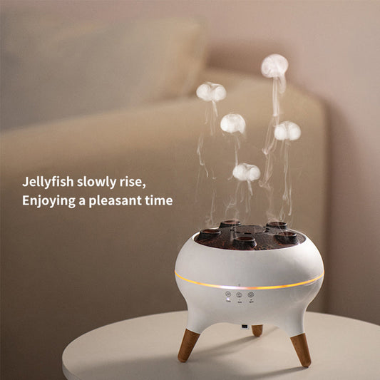 WHISPY™- 3D JELLYFISH FLAME AROMATHERAPY DIFFUSER