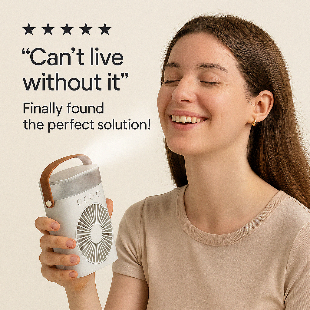 WHISPY™-Ice Air Cooling Fan