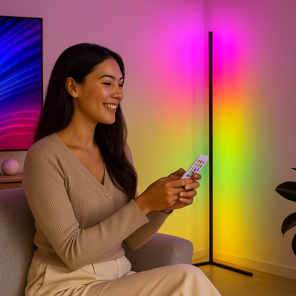 WHISPY™-LED Corner Floor Lamp