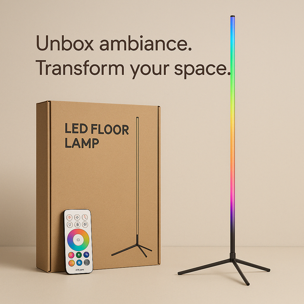 WHISPY™-LED Corner Floor Lamp