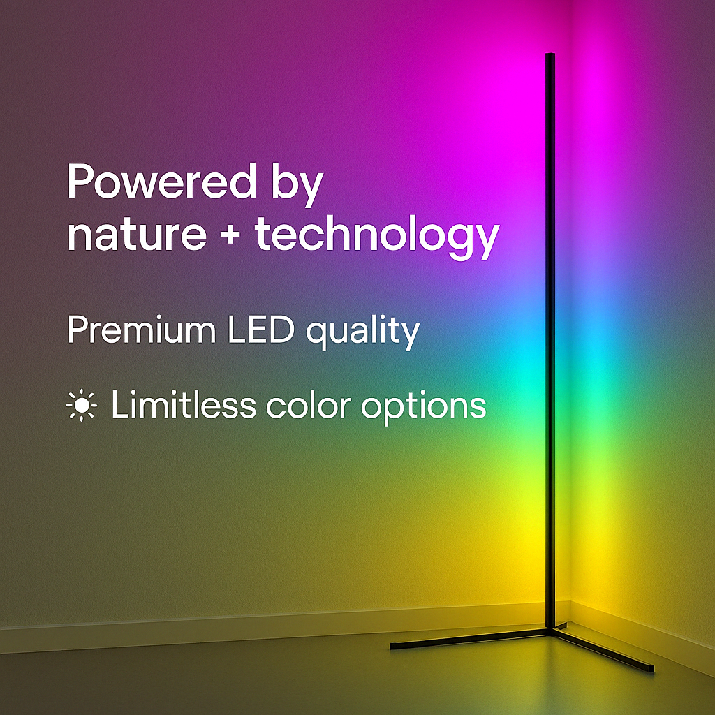 WHISPY™-LED Corner Floor Lamp