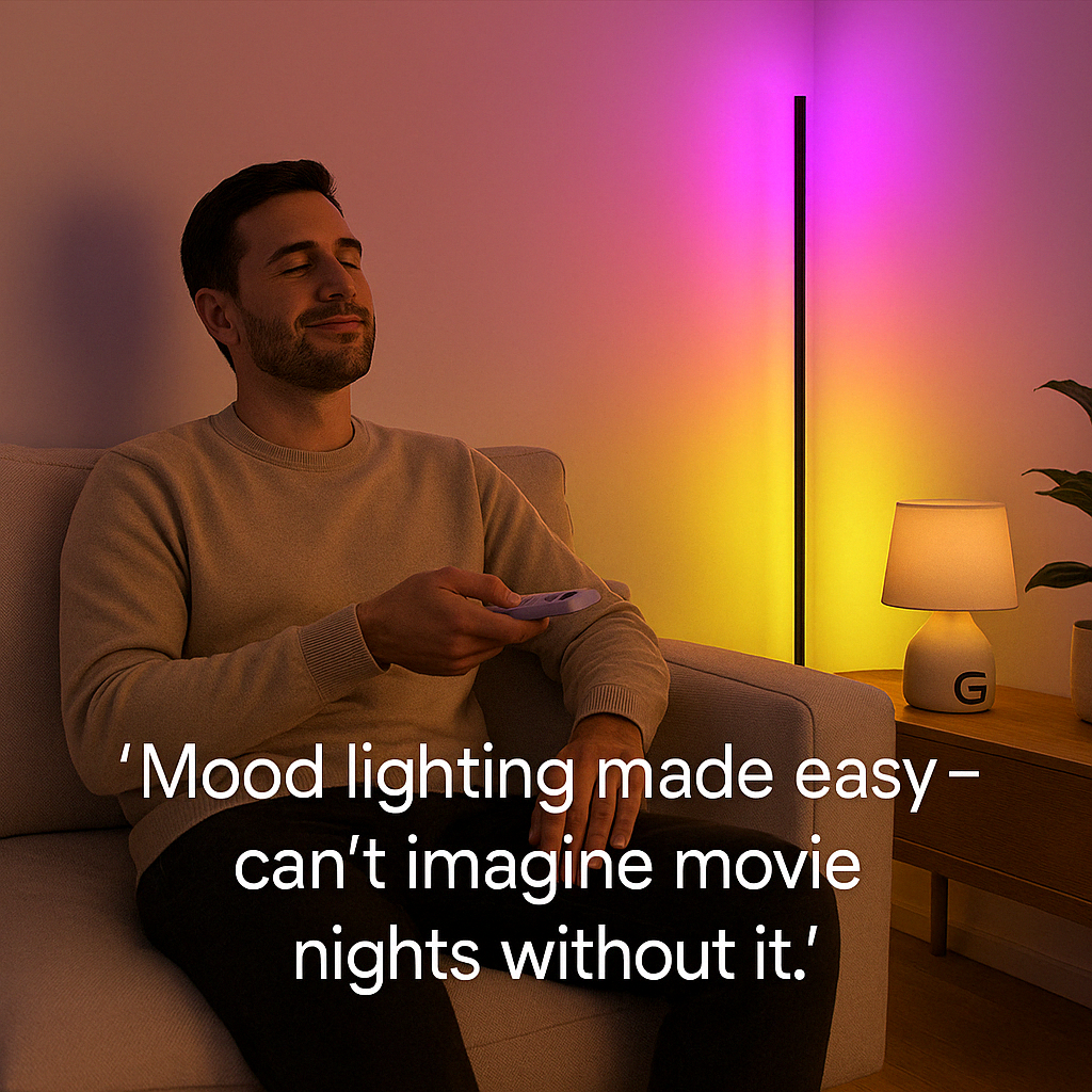 WHISPY™-LED Corner Floor Lamp