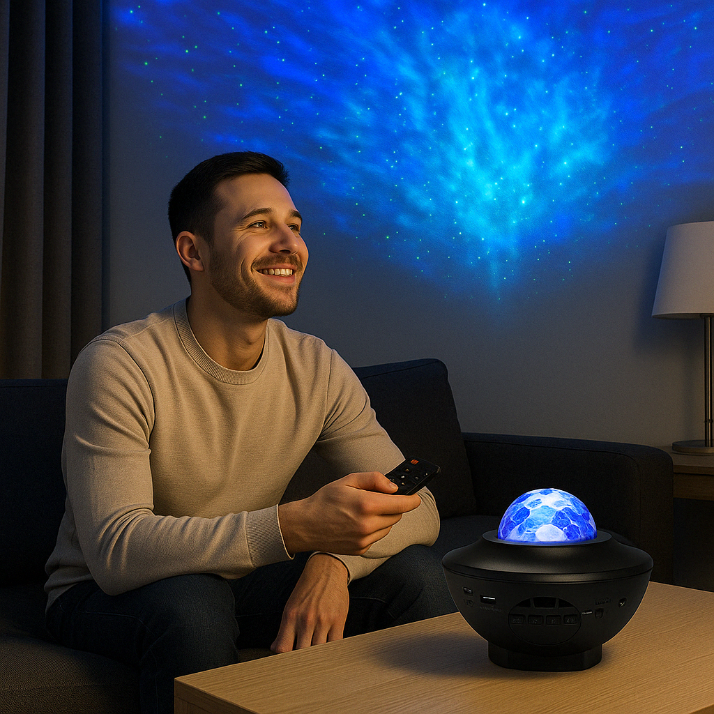 WHISPY™-Galaxy Projector Lamp