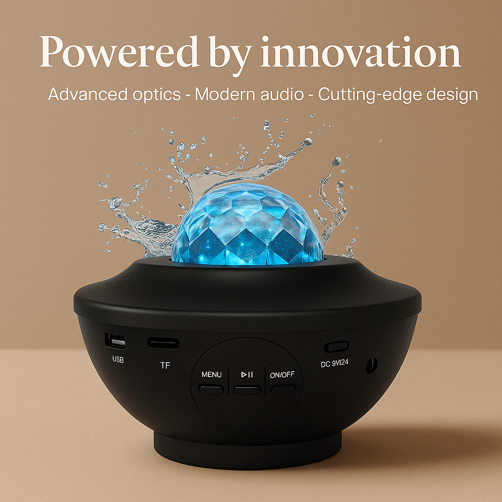 WHISPY™-Galaxy Projector Lamp