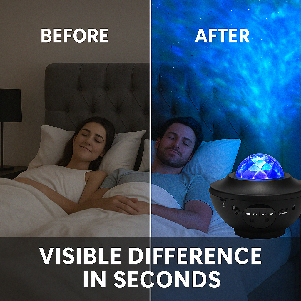 WHISPY™-Galaxy Projector Lamp