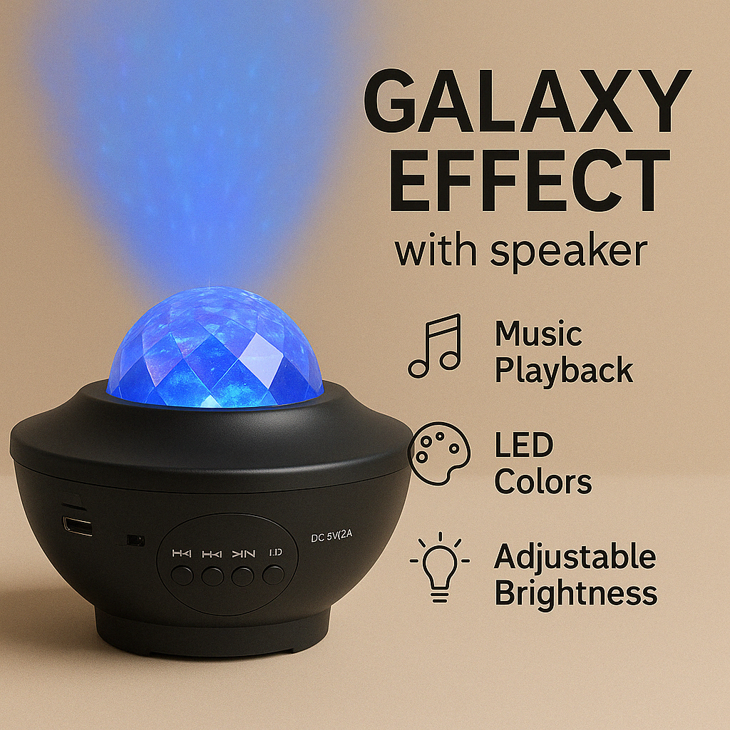 WHISPY™-Galaxy Projector Lamp